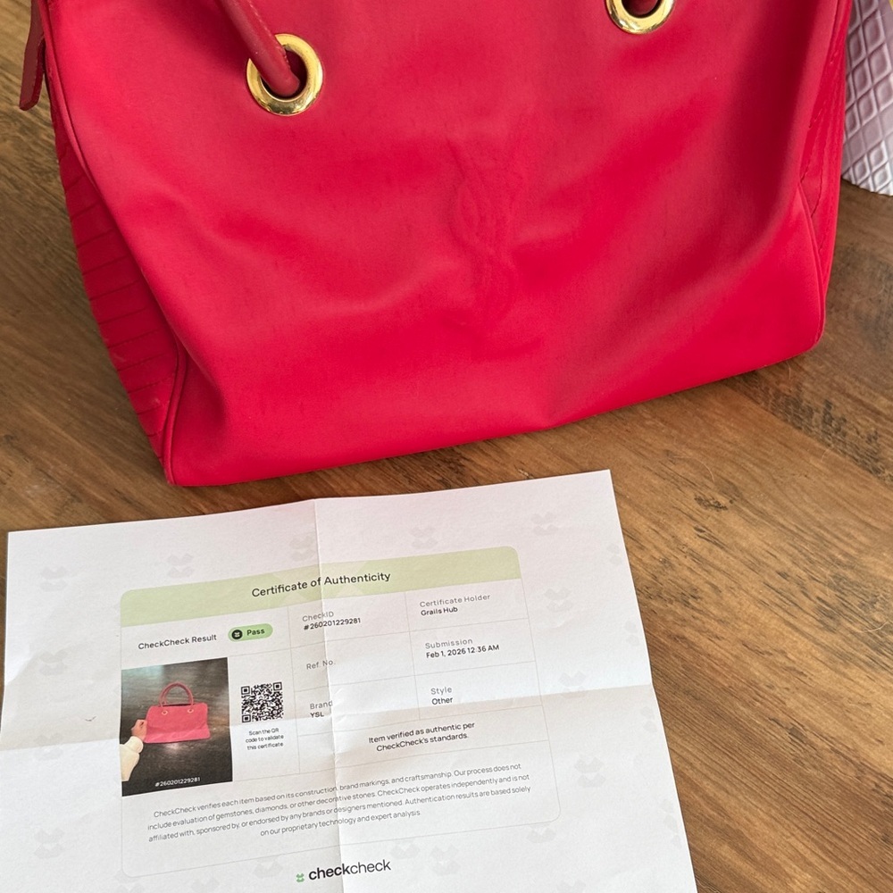 ** YSL ** Red Boston Rare Speedy - Picture 15 of 15